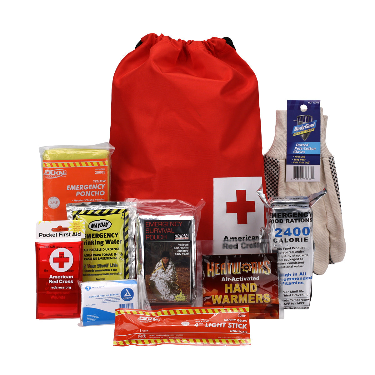 First Aid Only Red Cross Winter Survival Pack