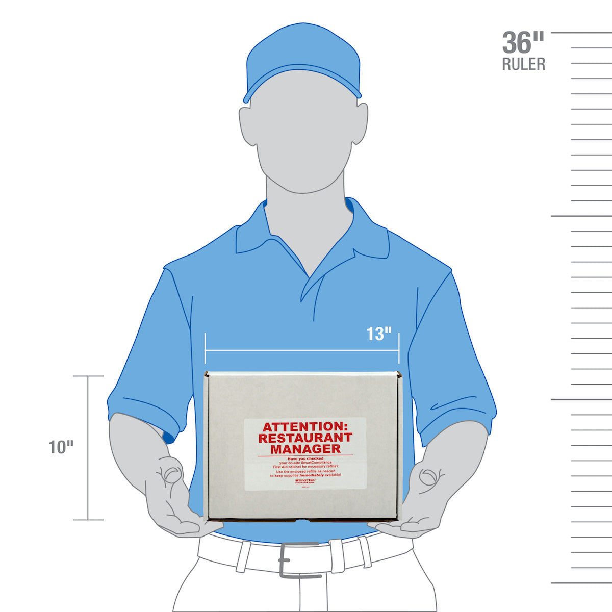 First Aid Only Refill for SmartCompliance Restaurant Cabinet (Refills 1350-FAE-103 1350-RC-0103)