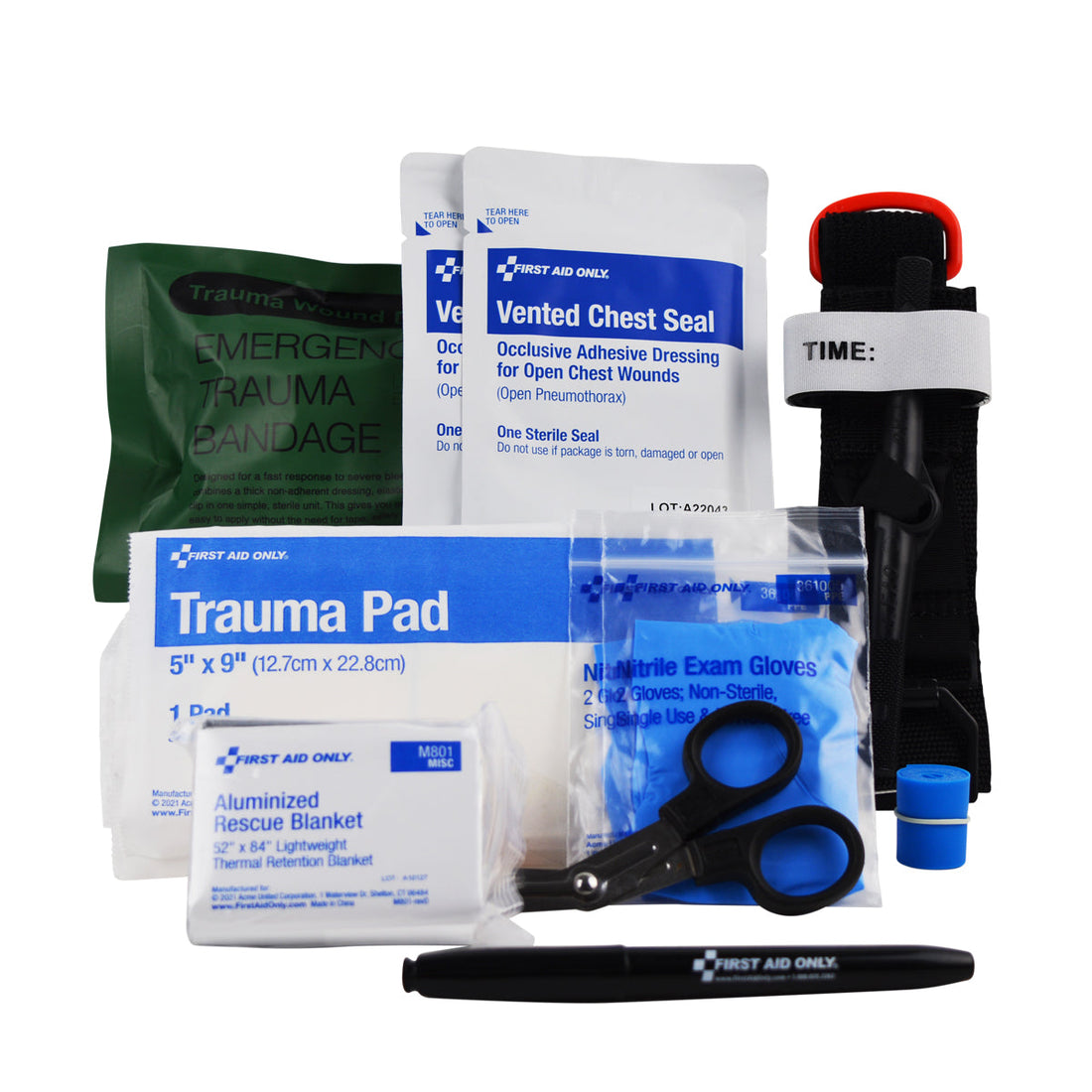 Right Response Bleeding Control Kit for Limb & Chest – firstaidonly