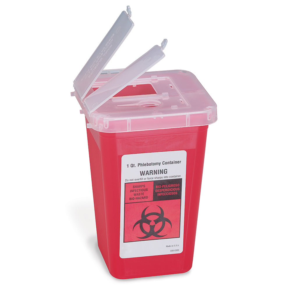 Marketlab Sharp Container Sharps Container 1 qt. - First Aid Only – firstaidonly