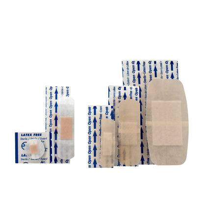 First Aid Only Sheer & Clear Bandage Variety Pack Assorted Sizes 280 Count