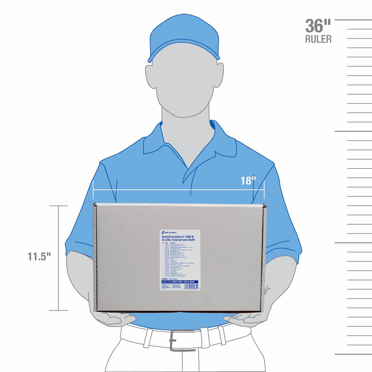 First Aid Only SmartCompliance ANSI B Food Service Refill