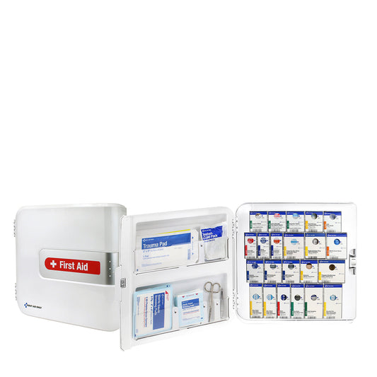 First Aid Only SmartCompliance Complete ANSI 2021 A Plastic Food Service Cabinet Compliant