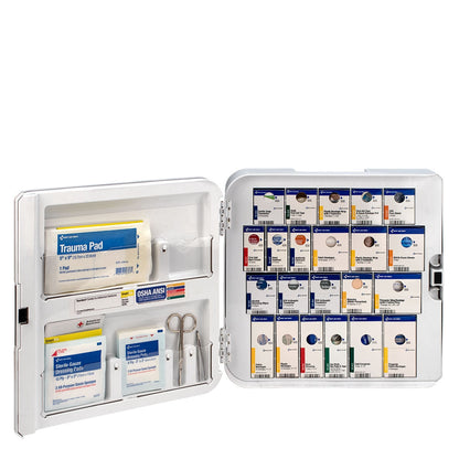 First Aid Only SmartCompliance Complete Plastic Cabinet ANSI 2021 A + without Meds