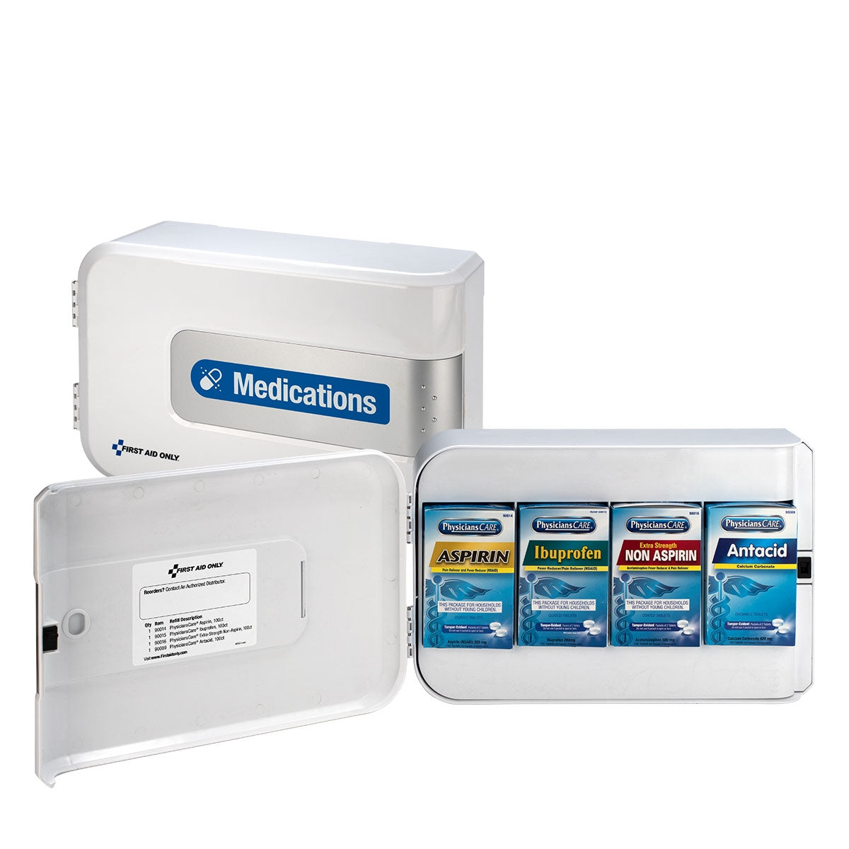 First Aid Only SmartCompliance Complete Medication Station