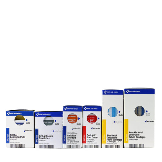 First Aid Only SmartCompliance Large Popular Refills Food Service No Meds