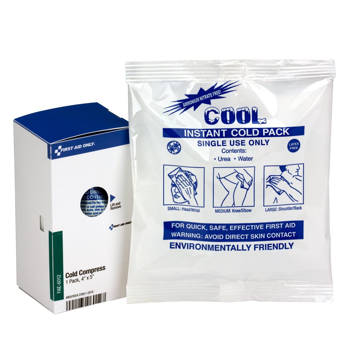 First Aid Only SmartCompliance Refill 4’’x5’’ Cold Pack 1 per Box