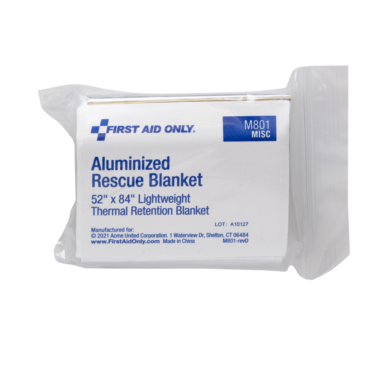 First Aid Only SmartCompliance Refill 52’’x 84’’ Emergency Blanket 1 per Bag