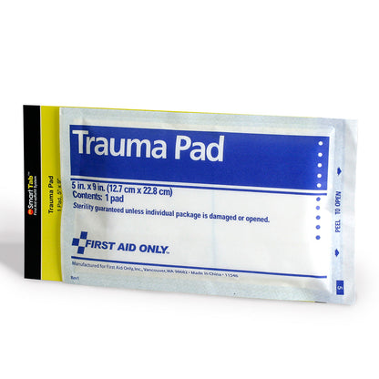 First Aid Only SmartCompliance Refill 5’’x 9’’ Trauma Pad 1 Per Bag