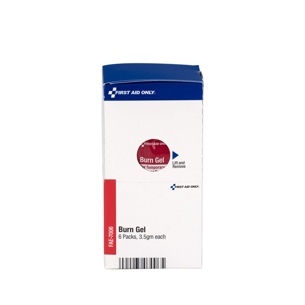 SmartCompliance Refill Burn Gel 6 per Box - First Aid – firstaidonly
