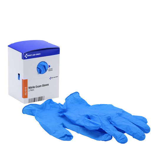 First Aid Only SmartCompliance Refill Nitrile Gloves 2 Pairs per Box