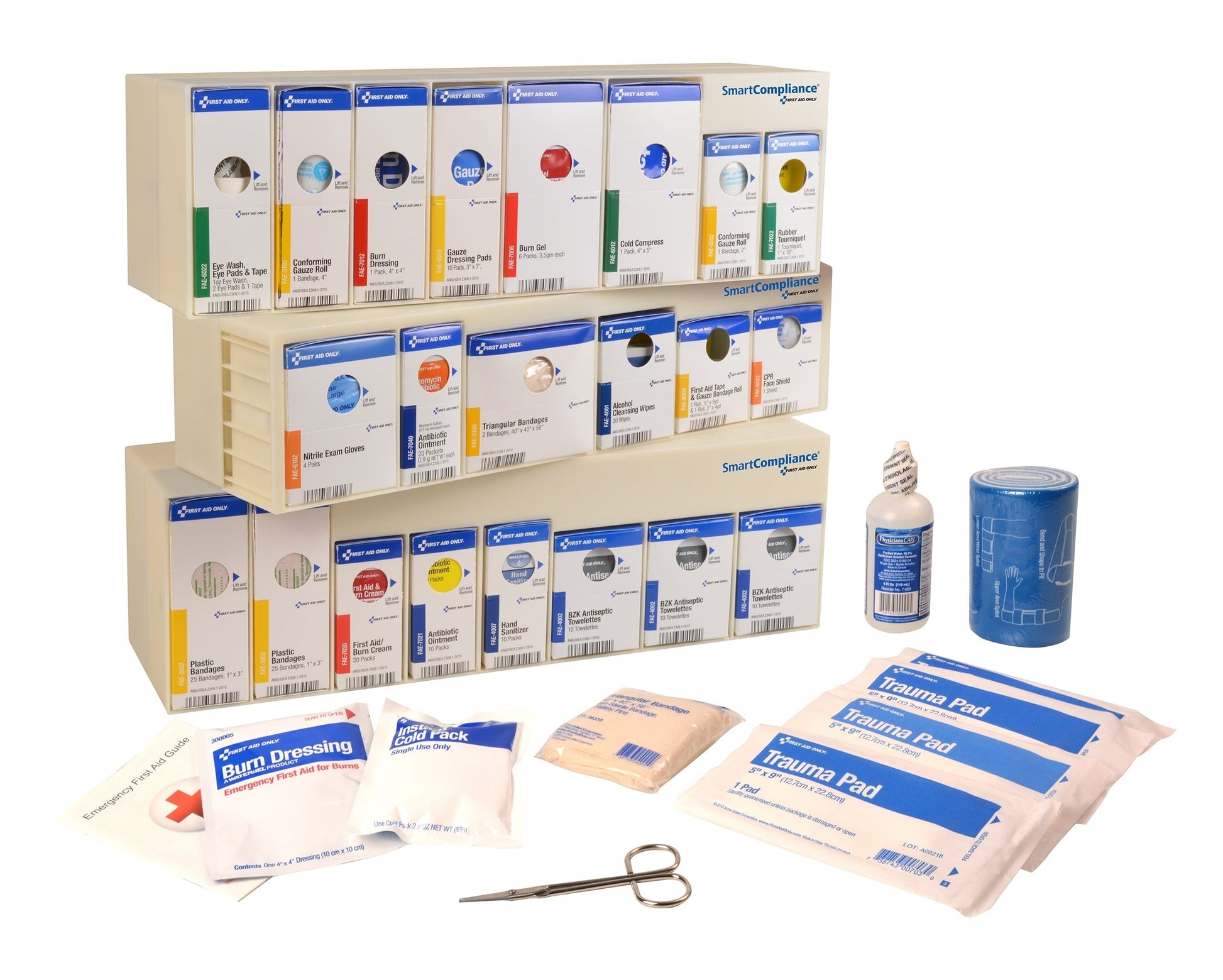 First Aid Only SmartCompliance RetroFit Grids ANSI B 50-Person