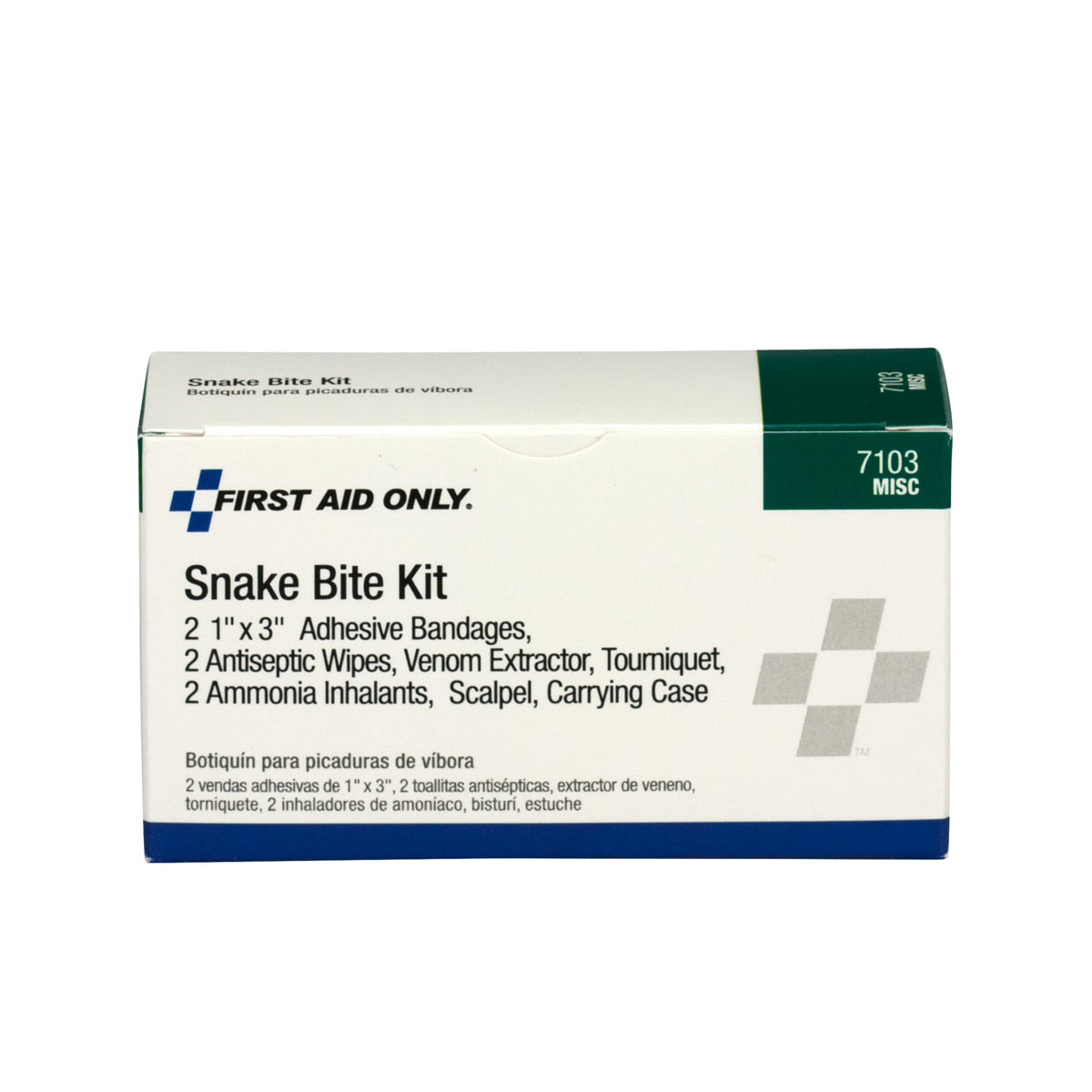 First Aid Only Snake Bite Kit 10 pieces