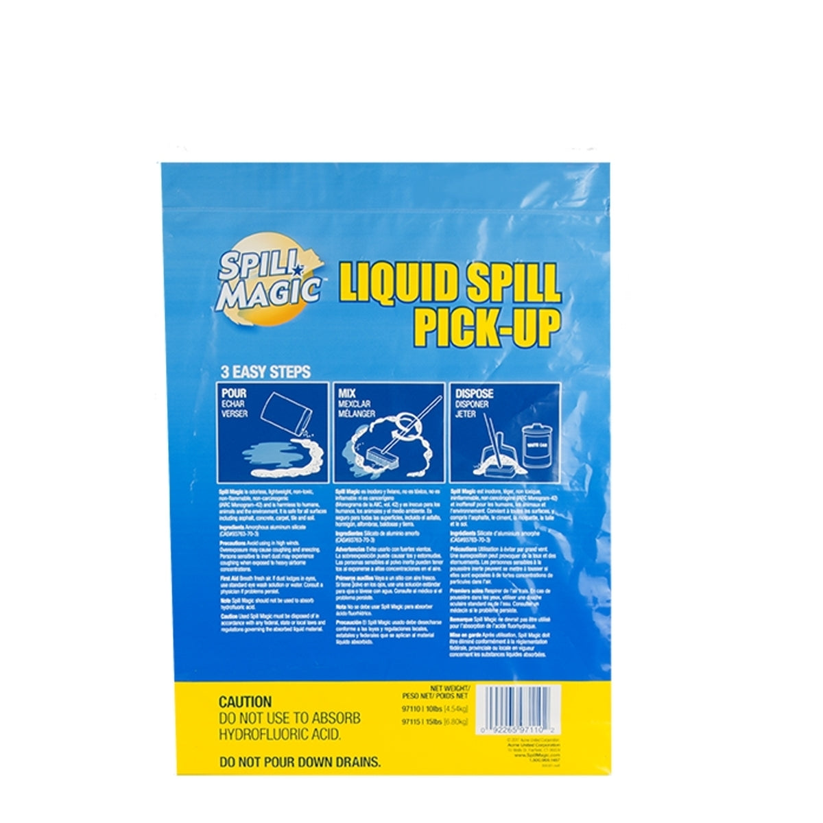 First Aid Only Spill Magic Powder 10 Lb. Bag