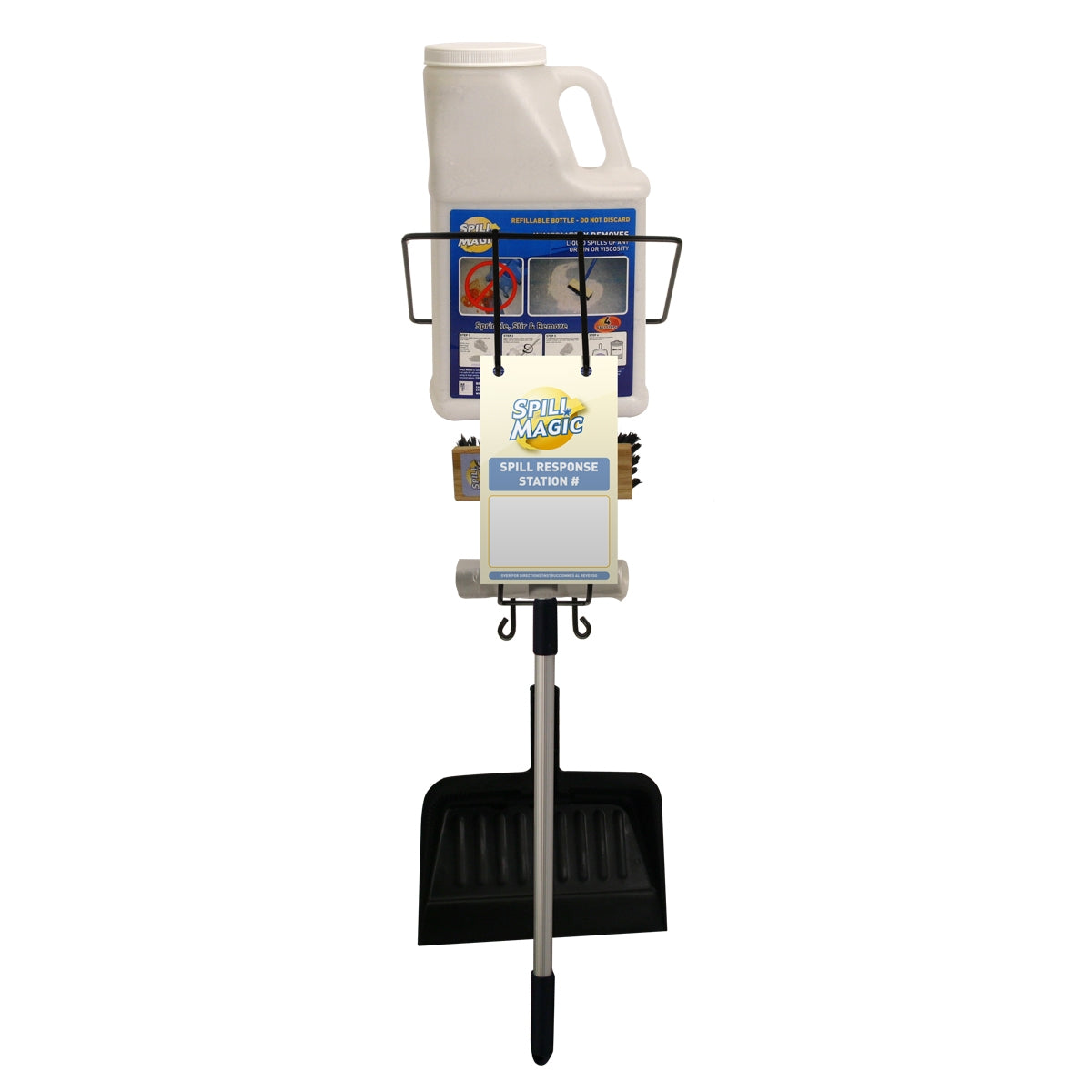 Spill Response Station Kit W/ Filled Spill Magic – firstaidonly