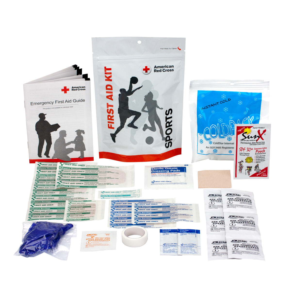 Sports First Aid Zip Kit - LIMITED TIME OFFER! - First – firstaidonly