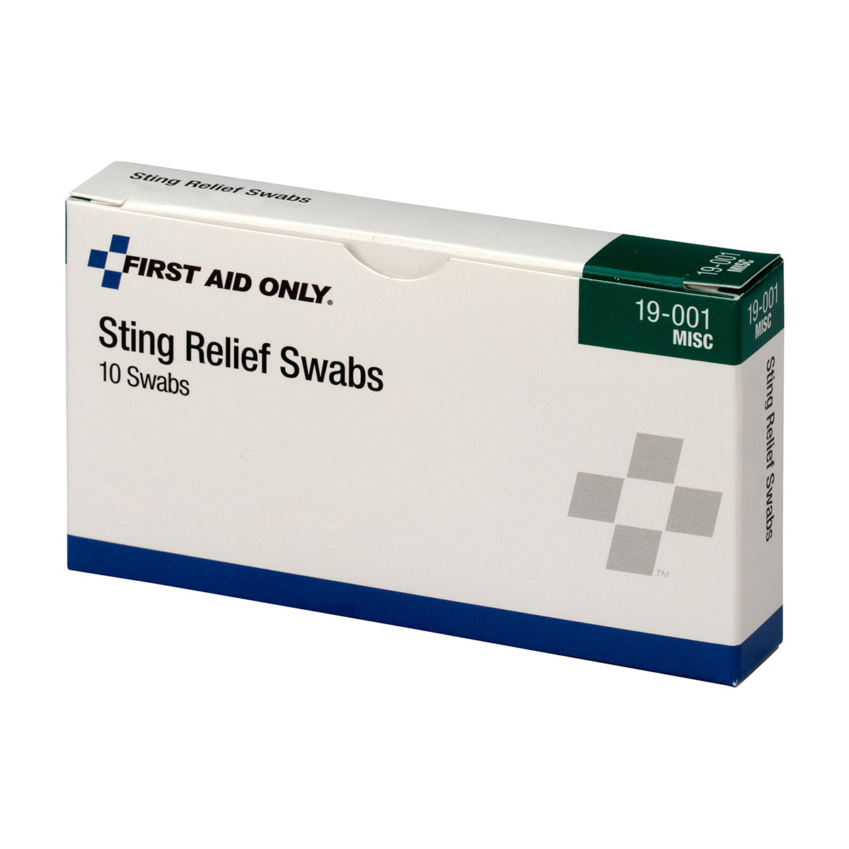 First Aid Only Sting Relief Swabs 10 Per Box