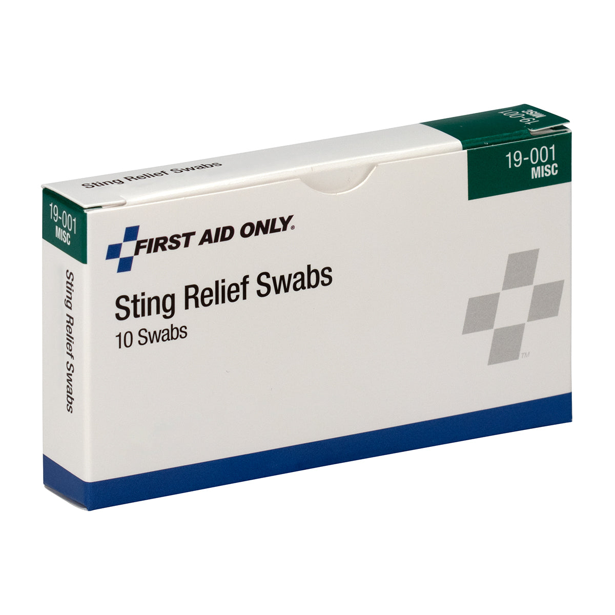 First Aid Only Sting Relief Swabs 10 Per Box