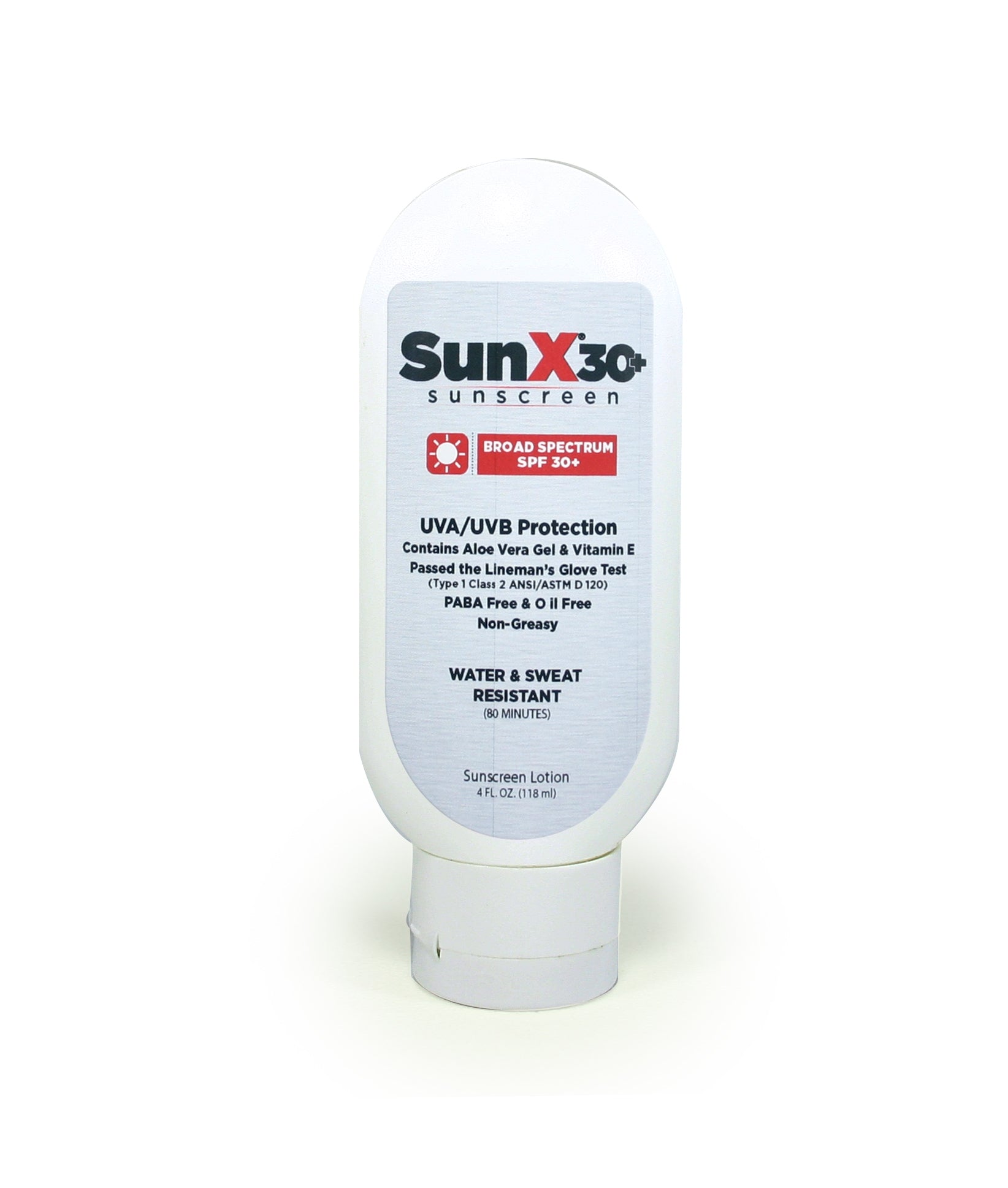 SunX30 Sunscreen Lotion 4 oz. Bottle Case of 12 – firstaidonly