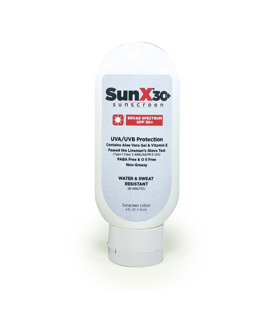 First Aid Only SunX30 Sunscreen Lotion 4 oz. Bottle Case of 12