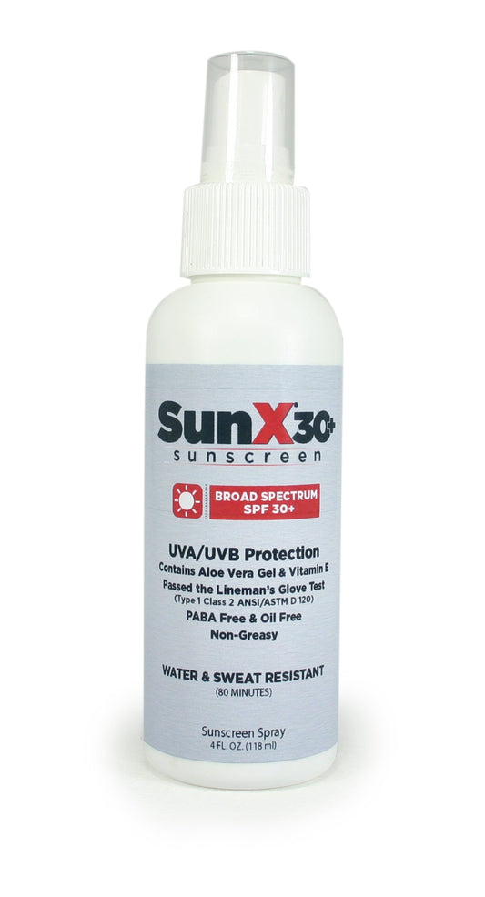 First Aid Only SunX30 Sunscreen Spray 4 oz. Pump SPF 30 Case of 12