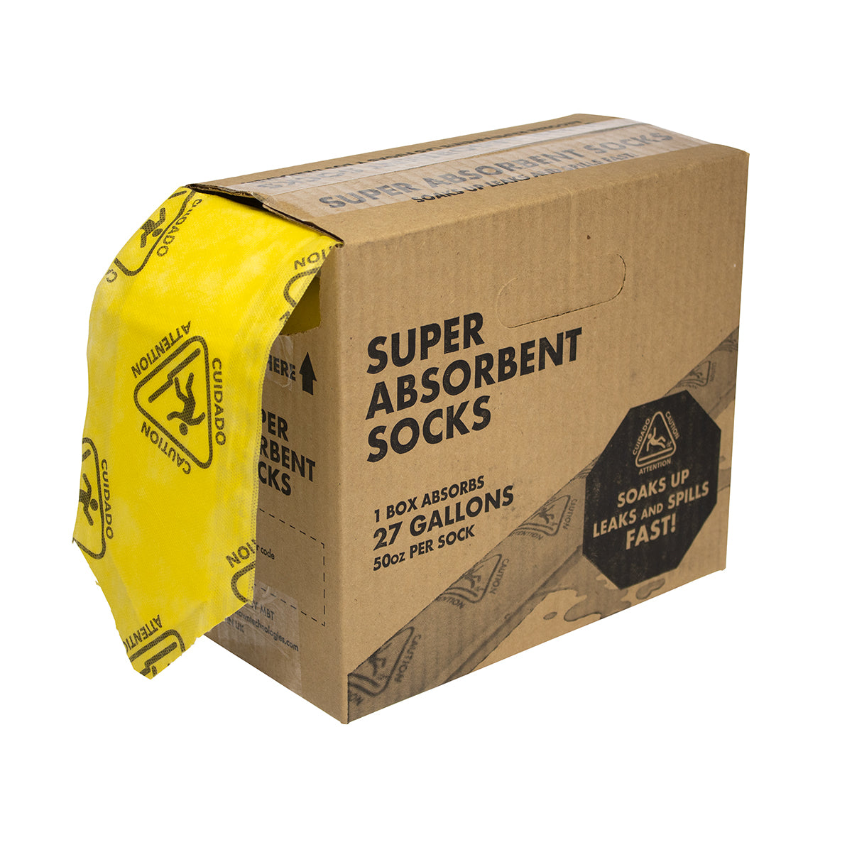 First Aid Only Super Absorbent Socks Dispenser Box of 70 Strips