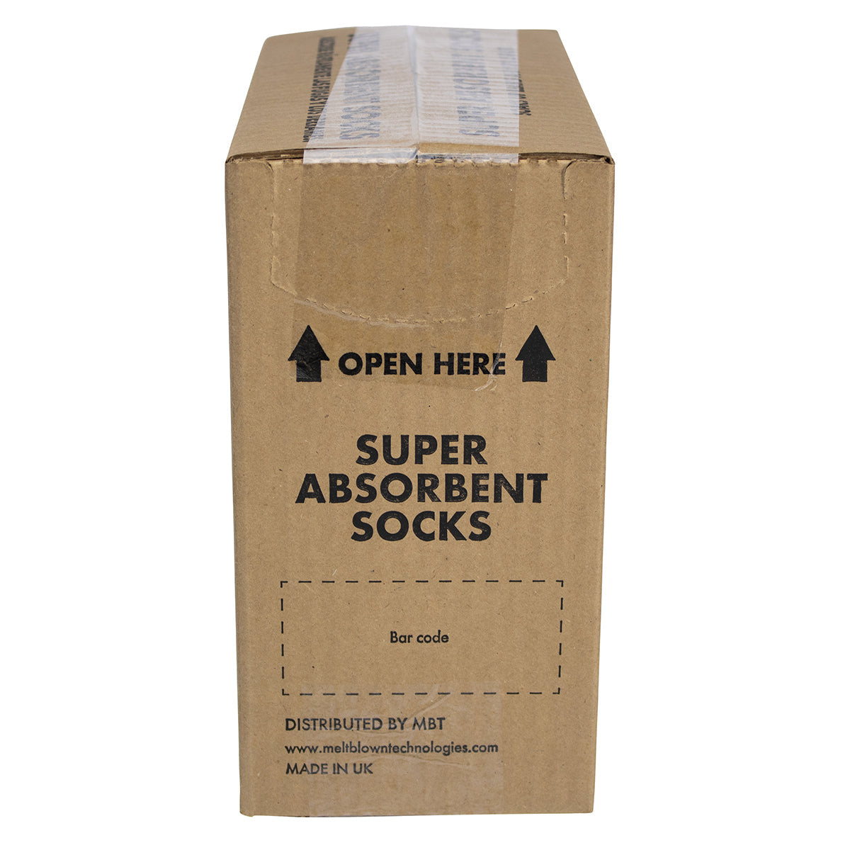 First Aid Only Super Absorbent Socks Dispenser Box of 70 Strips
