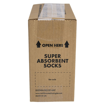 First Aid Only Super Absorbent Socks Dispenser Box of 70 Strips