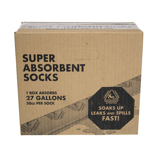 First Aid Only Super Absorbent Socks Dispenser Box of 70 Strips