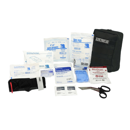 First Aid Only Tactical IFAK Advanced Kit with Bleeding Control Black