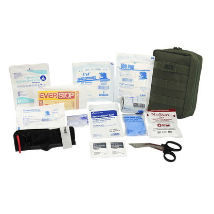 First Aid Only Tactical IFAK Advanced Kit with Bleeding Control - Olive Drab