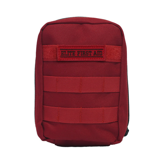 First Aid Only Tactical IFAK Advanced Kit with Bleeding Control - Red