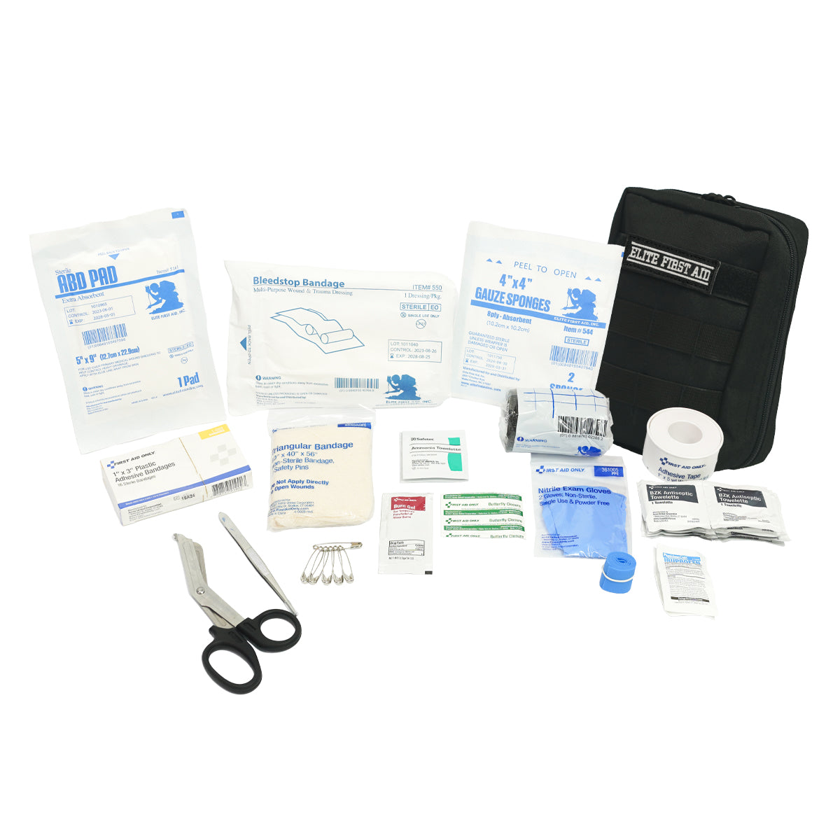Tactical IFAK First Aid Kit - Black - First Aid Only – firstaidonly
