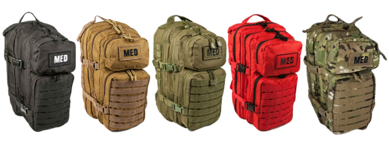 First Aid Only Tactical Trauma Advanced Backpack with Bleeding Control - Olive Drab