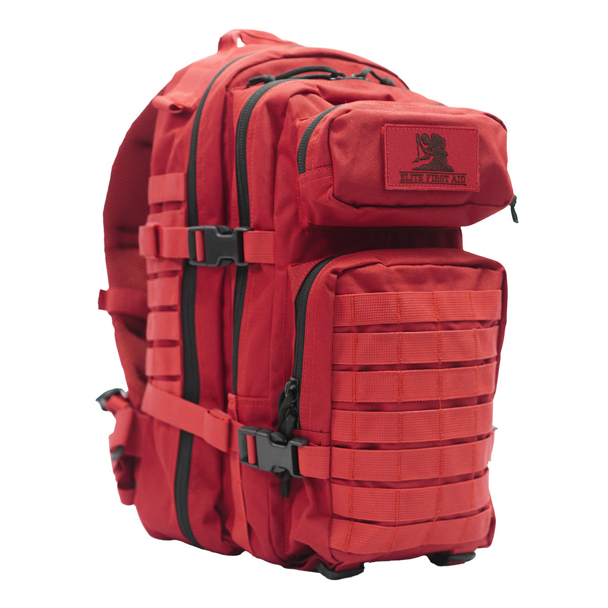 First Aid Only Tactical Trauma Advanced Backpack with Bleeding Control - Red