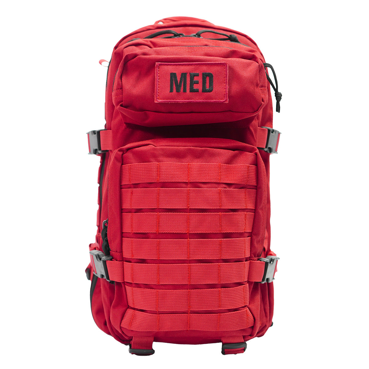 First Aid Only Tactical Trauma Advanced Backpack with Bleeding Control - Red