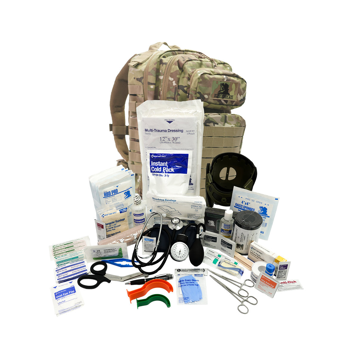 Tactical Trauma First Aid Backpack - All Terrain – firstaidonly