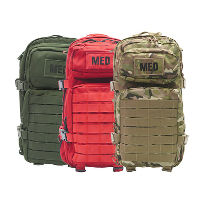 First Aid Only Tactical Trauma Backpack - Red