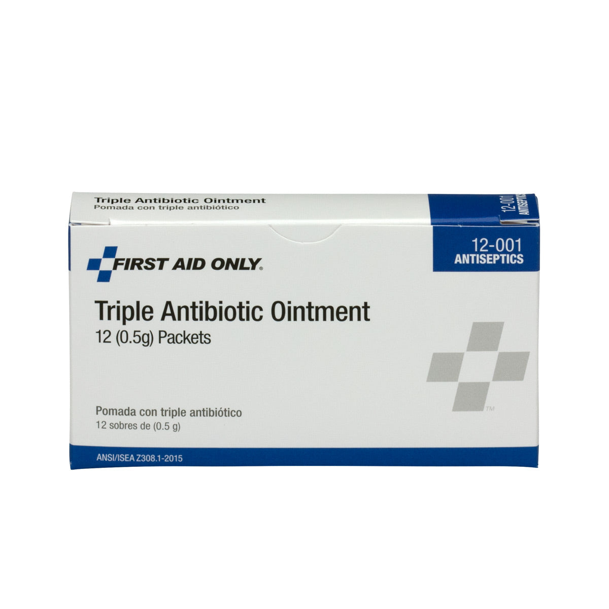 First Aid Only Triple Antibiotic Ointment 12 Per Box