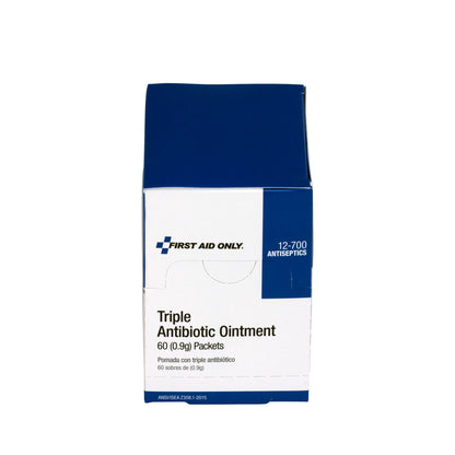 First Aid Only Triple Antibiotic Ointment 60 Per Box