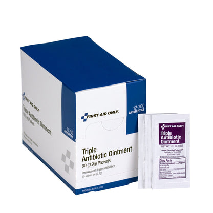 First Aid Only Triple Antibiotic Ointment 60 Per Box